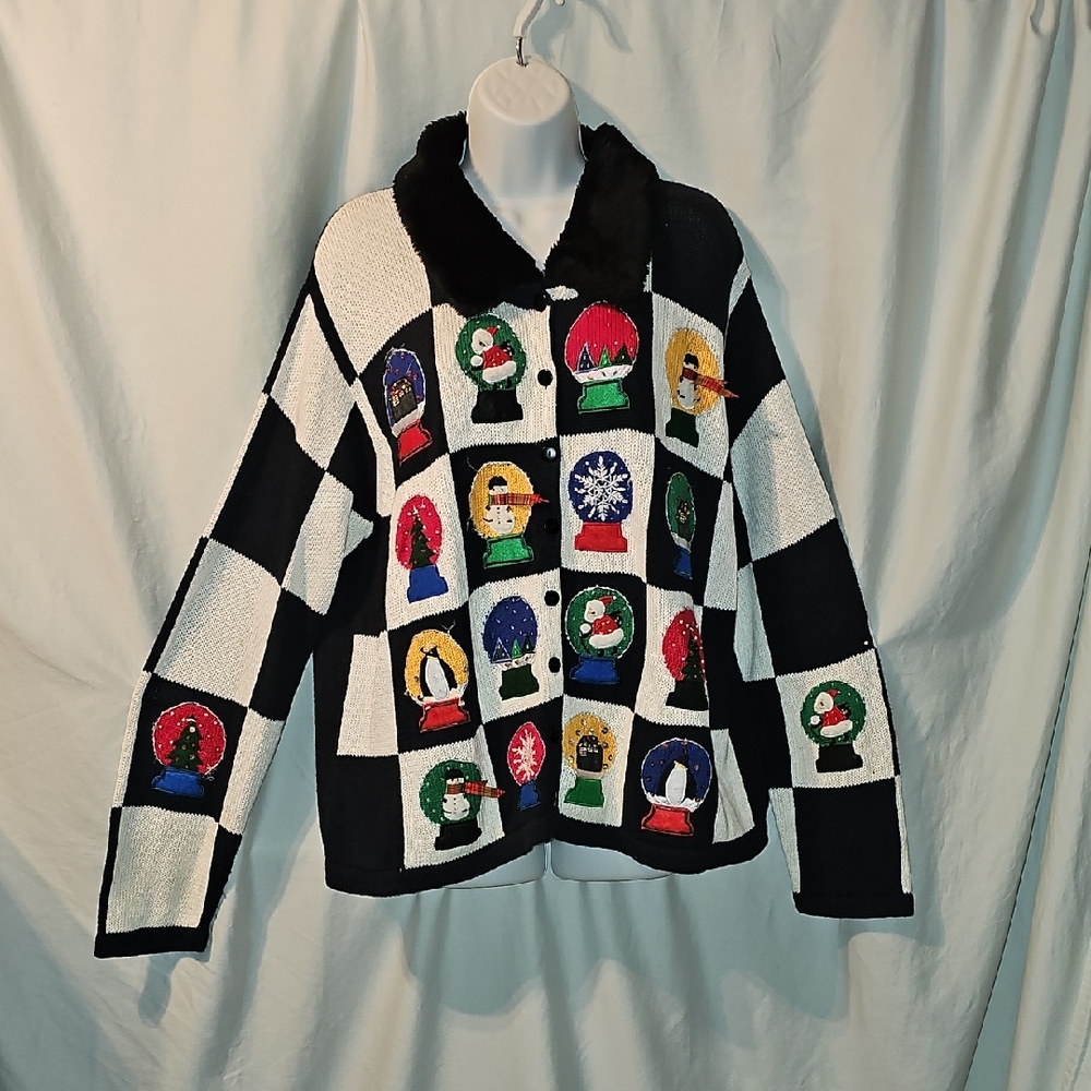 Carolina Colours Christmas Cardigan